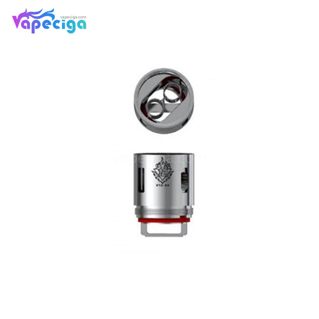 Smok V12-X4 Replacement Coil Head Details