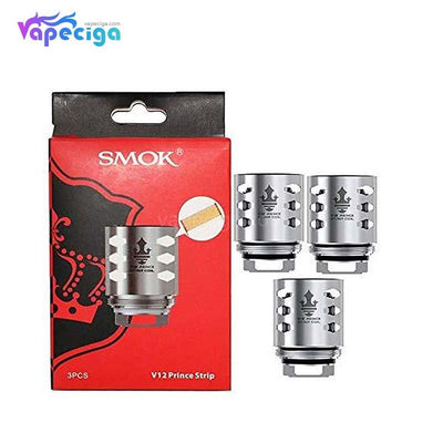 Smok V12 Prince Strip Replacement Coil Head 0.15ohm 3PCs Silver