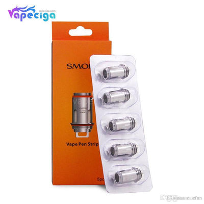 Smok Vape Pen 22 Strip Replacement Coil Head 0.15ohm 5PCs Silver