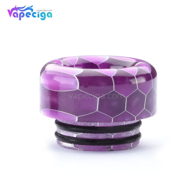 Snakeskin Resin 810 Drip Tip Purple