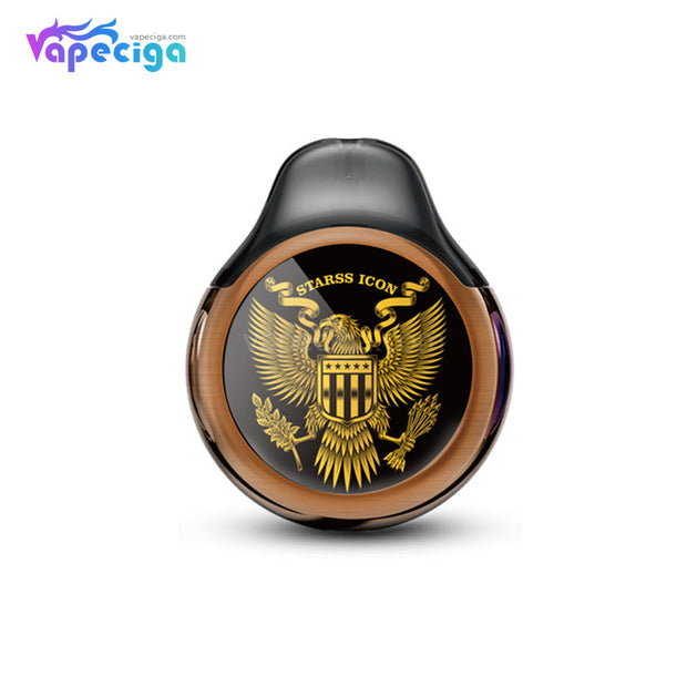 Bronze Starss Icon Vape Pod System -Single Carbon Fiber Panel