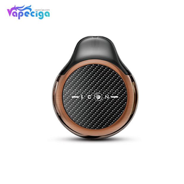 Bronze Gray Starss Icon Vape Pod System -Dual Carbon Fiber Panel