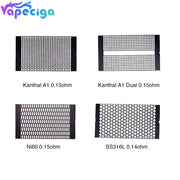 Steam Crave Aromamizer Plus V2 RDTA Replacement Mesh Strip Coil 10pcs