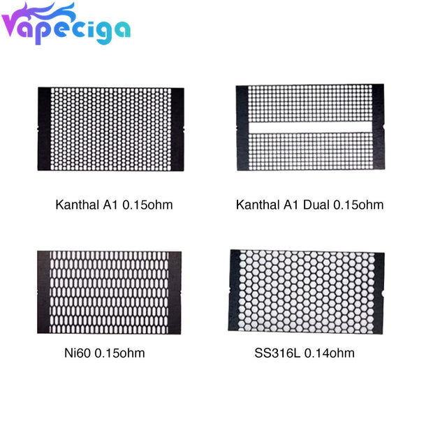 Steam Crave Aromamizer Plus V2 RDTA Replacement Mesh Strip Coil 10pcs