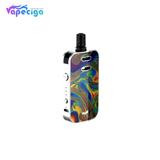 Silver & Painbow Syiko Galax Vape Pod System Starter Kit