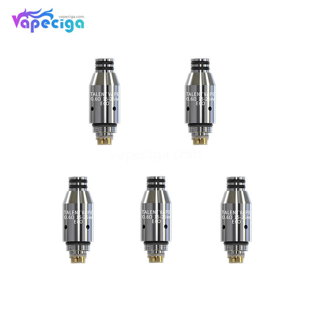 Talent Vape ECO Replacement 0.6ohm Mesh Coil Head 5PCs