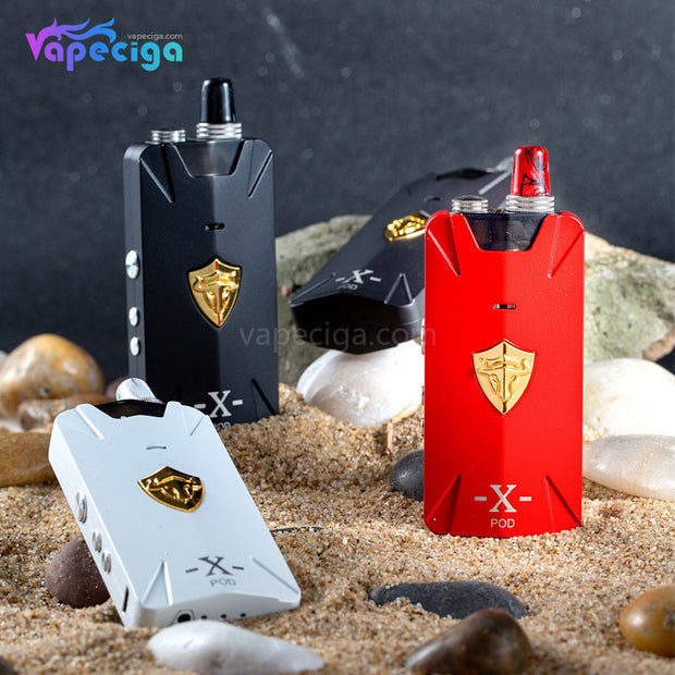 Thunderhead Creations Tauren X Vape Pod System Starter Kit Mesh Version Real Shots 1000mAh 2ml