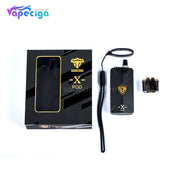 Thunderhead Creations Tauren X Vape Pod System Starter Kit Mesh Version Package Contents 1000mAh 2ml