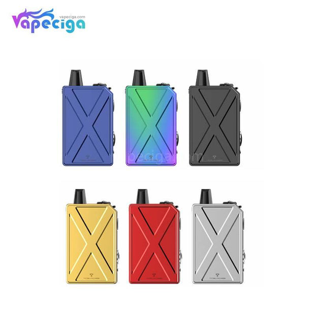 Teslacigs Invader GT Pod System VW Starter Kit 50W 1200mAh 3ml 6 Colors Optional