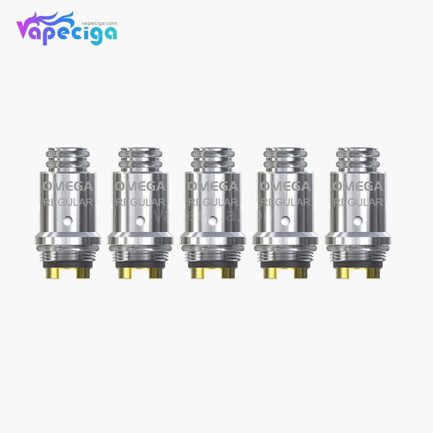 Think Vape Omega Replacement 1.0ohm Regular DC Coil Head 5PCs