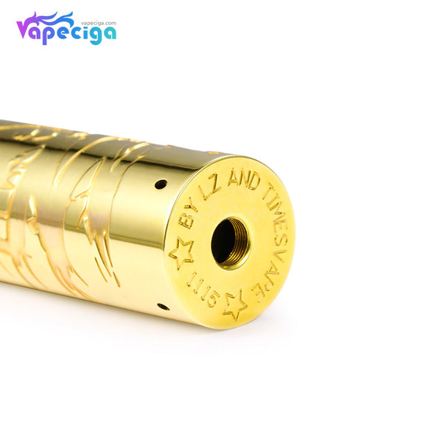 Timesvape Saint Mech Mod Bottom Details