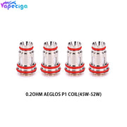 Uwell Aeglos P1 Coil 0.2ohm/0.6ohm 4pcs