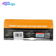 VAPJOY Jellyfish Wicking Cotton Mini Pack 2 Strips Back Details