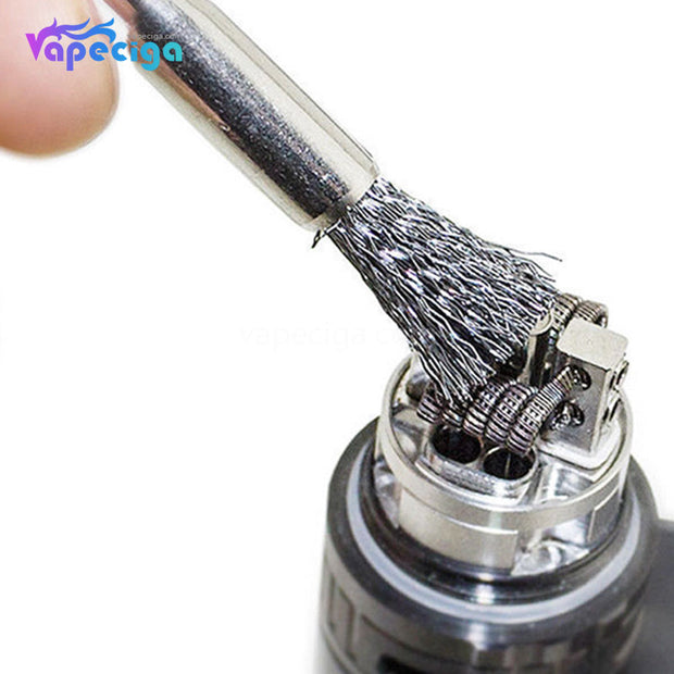 VAPJOY Stainless Steel Cleaning Brush for Pre-built Coil Use View