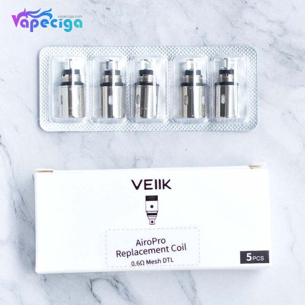 VEIIK Airo Pro Replacement Coil Head 5PCs
