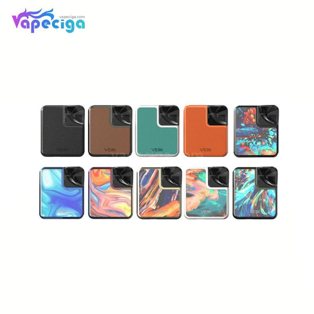VEIIK Cracker Vape Pod System Starter Kit 500mAh 2ml 2 Versions 10 Colors Available