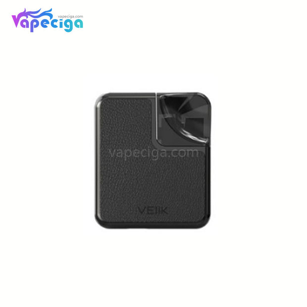VEIIK Cracker Vape Pod System Starter Kit 500mAh 2ml Pu Version Plain Black