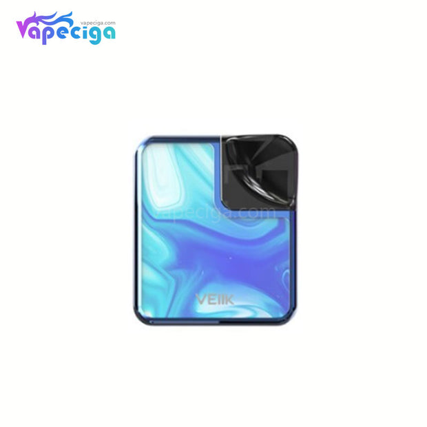 VEIIK Cracker Vape Pod System Starter Kit 500mAh 2ml Glass Version Ocean Blue