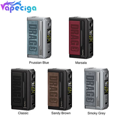 VOOPOO Drag 3 177W Box Mod Dual 18650 battery