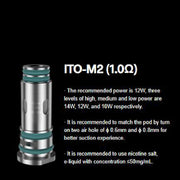 VOOPOO ITO Coil for Doric 20 5pcs