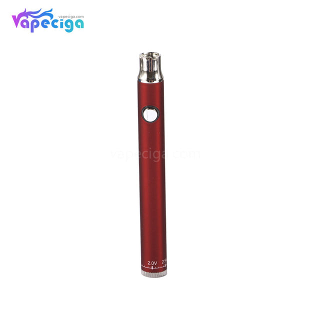 Vape Pen VV Battery with USB Charger 350mAh Red