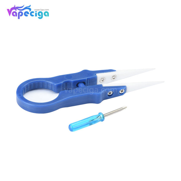 Blue Vaper Tweezer SV3 Plastic + Ceramic 3-in-1 Tweezers