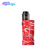 Vapor Storm ECO VV Mod Kit Vape On White with Lion RDA 2ml 90W