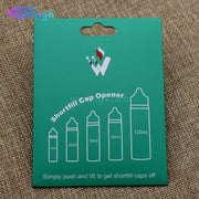 Vivismoke Shortfill Metal Cap Opener with Chain Display