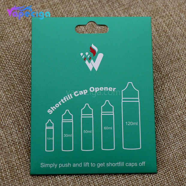 Vivismoke Shortfill Metal Cap Opener with Chain Display