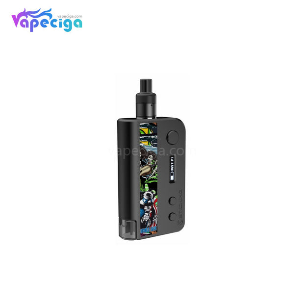 Vsticking VKsma TC Mod Kit with YiHi ESS Chipset Auto Bottom Filling 1400mAh 3ml Skull Black