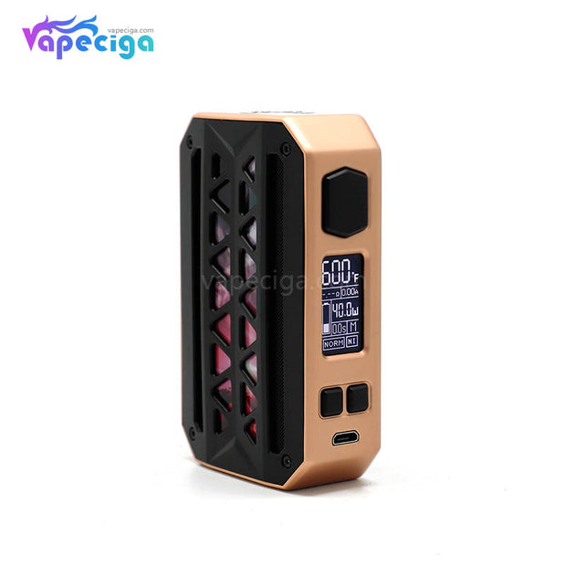 Champagne Vzone eMASK TC Box Mod 218W