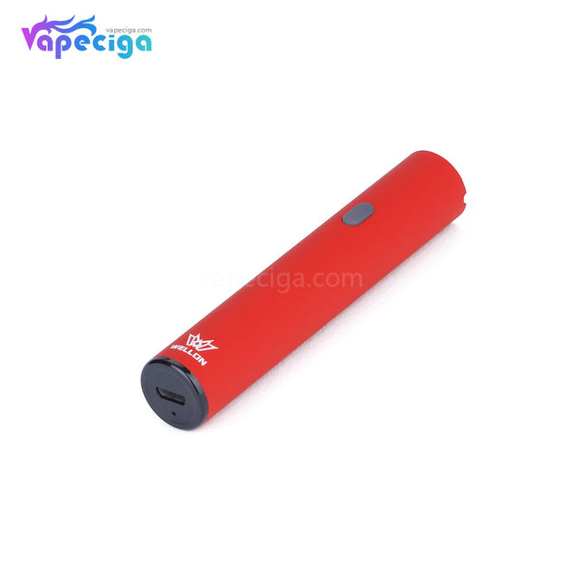 Red WELLON STAN Vape Pen Battery 650mAh Real Shots