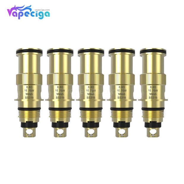 Wellon Beyond Replacement Mesh Coil Head SS316 Mech 0.8ohm