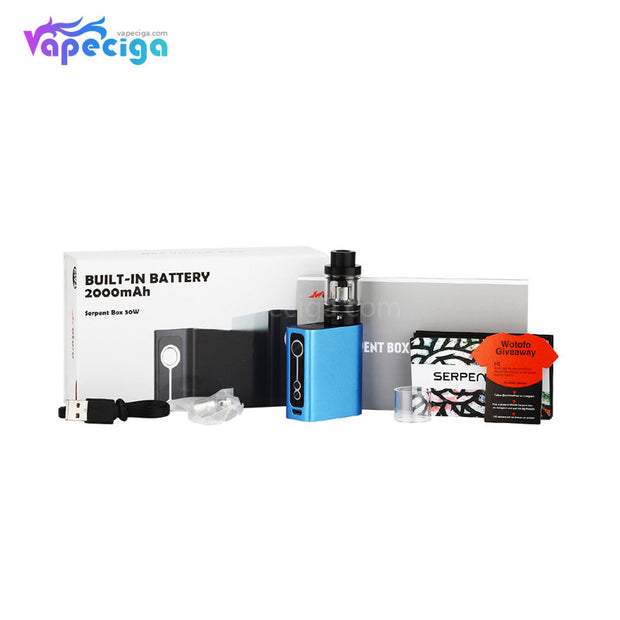 Wotofo Serpent TC Mod Kit Package Includes