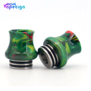 YUHETEC Resin + Stainless Steel 810 Drip Tip Real Shots