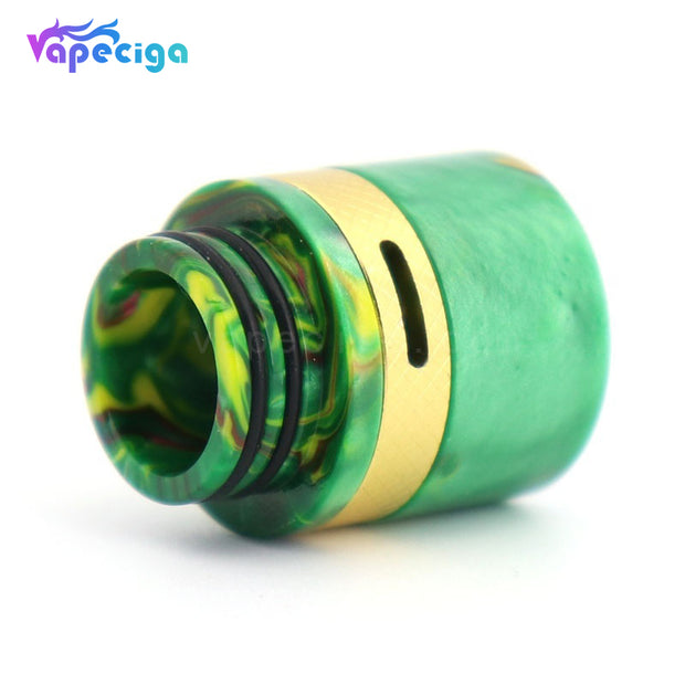 YUHETEC Resin 810 Drip Tip with Adjustable Airflow Design Real Shots