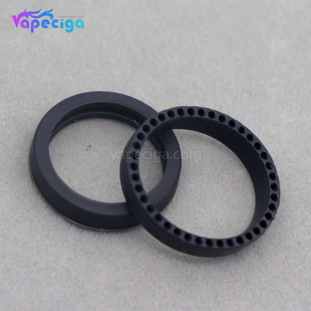 YUHETEC Silicone Seal Ring Black Color for Cleito / Nautilus X Tank 2PCs