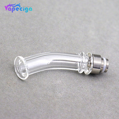 YUHETEC Extended Universal 510 810 Drip Tip Glass  SS Real Shots