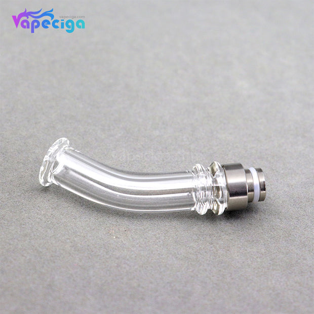 YUHETEC Extended Universal 510 810 Drip Tip Glass  SS Real Shots