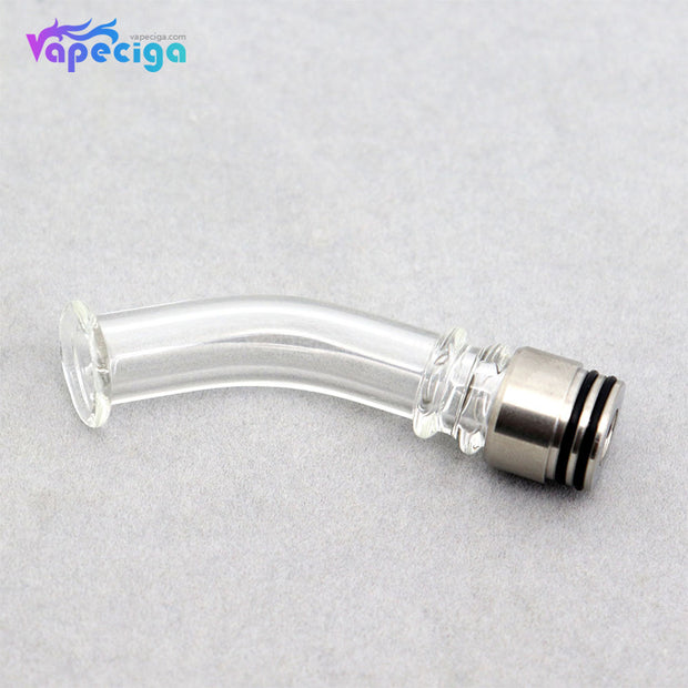 YUHETEC Extended Universal 510 810 Drip Tip Glass  SS Real Shots