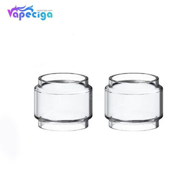 Clear YUHETEC Fatboy Replacement Tube for SMOK TFV12 Prince 2PCs