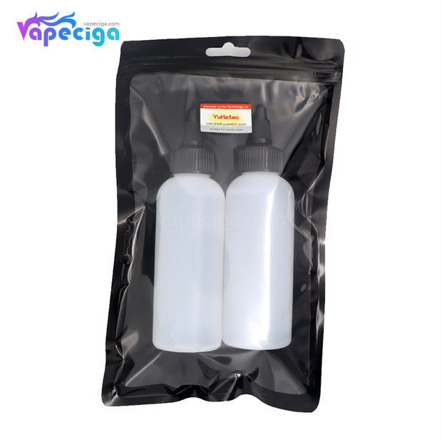 YUHETEC PC Dropper Bottle for E-liquid 100ml Package