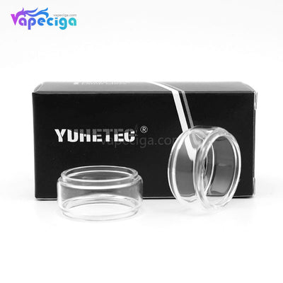 YUHETEC Replacement Glass Bubble Tank Tube 2PCs