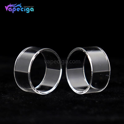 Clear YUHETEC Replacement Glass Tank Tube for Joyetech PROCORE X Tank 2ml 2PCs Real Shots