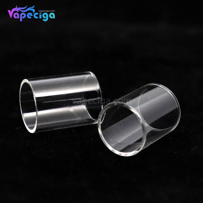 YUHETEC Replacement Glass Tank Tube Clear for Justfog Q16 PRO 2PCs