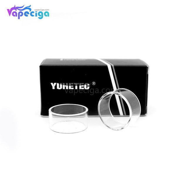 YUHETEC Replacement Kylin M 3ml Tank Tube Stright Clear 2PCs Real Shots