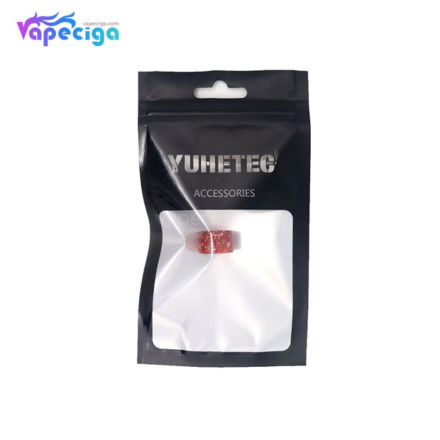 Red YUHETEC Replacement Resin Drip Tip for Smok TFV8 Baby V2 Package