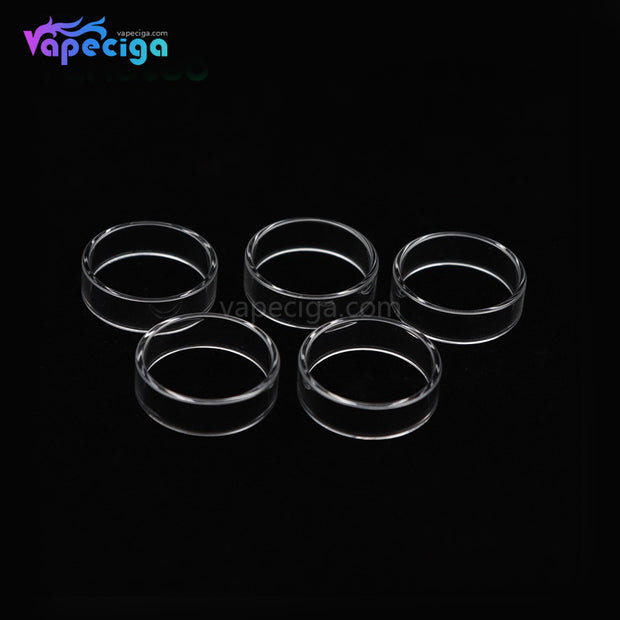 YUHETEC Replacement Tank Tube for Geekvape Blitzen 2ml RTA Straight Version 5PCs