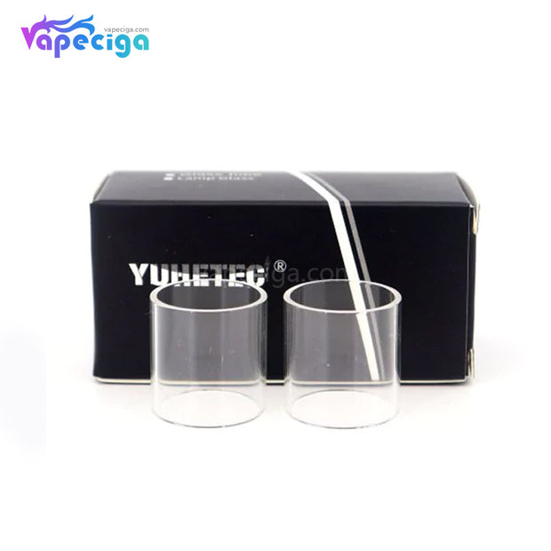 YUHETEC Replacement Straight Tank Tube for Smok Stick V8 2PCs