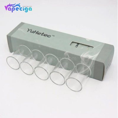 YUHETEC Replacement Straight Tank Tube for Joyetech Exceed D19 5PCs